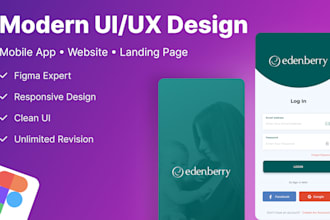 figma design, figma website UI UX design, and mobile app UI design