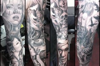 draw your custom tattoo