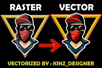 do vector tracing and convert image to vector