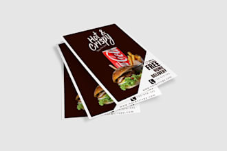 design professional social media posters, brochure