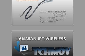 create a professional looking BUSINESS card for you which gives more benefits to your business deals