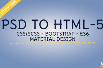 convert psd to html responsive design