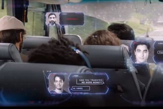 create spiderman edith effect and facial recognition