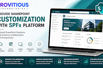 provide sharepoint customization with spfx platform
