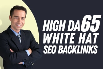 do high da white hat SEO backlinks for increase domain rating