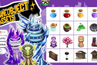 create game asset object property sprite sheet tileset for your game