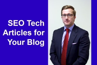 be writing SEO tech articles for your blog