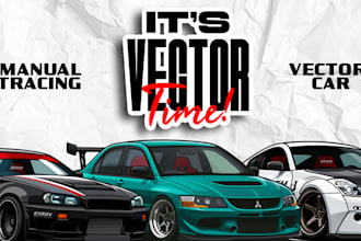 professional vector car 3 days