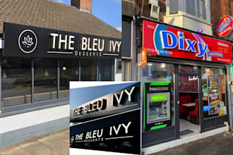 make all types of signage flat, 2d, 3d, 4d