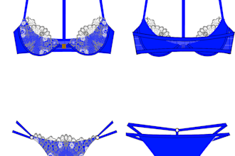 design lingerie fashion cads