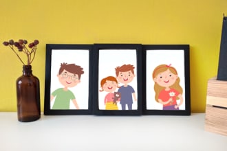 create a personal, couple, family, wedding portrait