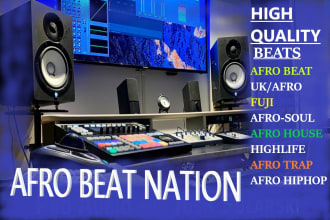 produce awesome afrobeats,amapiano,afrohouse ,dance beats and remixes