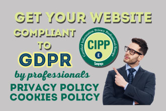 make your website gdpr compliant