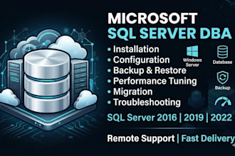 install and configure microsoft sql server 2017, 2019, 2022