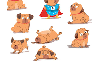 draw your pets into cartoon characters perfect for gifts