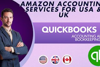 be your amazon ecommerce accounting and bookkeeping with xero, quickbooks online