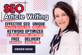 write effective german SEO blog articles for you