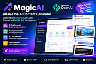install all in one saas platform for ai text, image and content generation