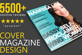 design magazine cover bonus 3d version