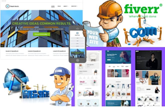 do wordpress full website creation
