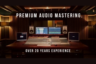 professionally master your song or audio