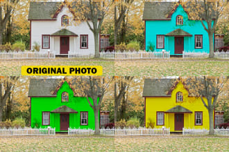 change your house color or wall color