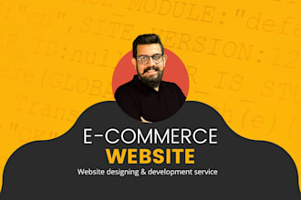 create an ecommerce website or online store or eshop