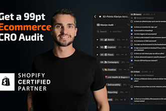 run a 99 pt ecommerce conversion rate optimization cro audit