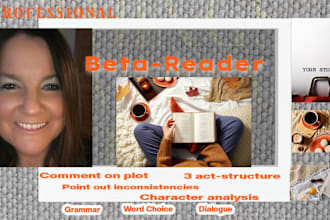 beta read your manuscript for you