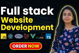 build a full stack PHP laravel react webapp
