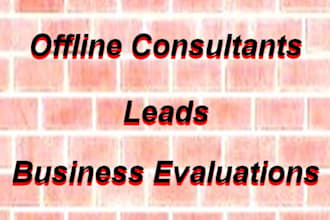 give you 200 fresh leads in any city in usa, australia or uk and include 200 free website evaluations of these same leads