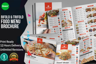 design eye catching restaurant menu design