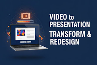 convert your video into editable powerpoint presentations