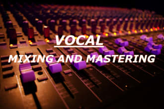 mix and master your vocals professionally