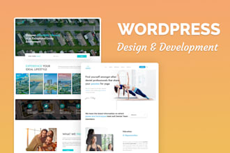 build pro wordpress website, dashboard, ecommerce, plugins and theme
