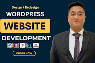 create wordpress website design, SEO and mobile friendly
