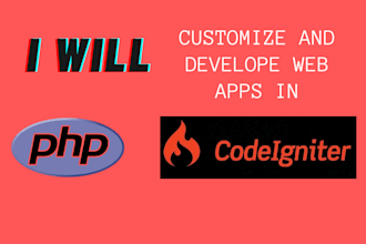 be your PHP codeigniter developer
