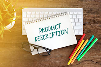 write best selling product descriptions and services