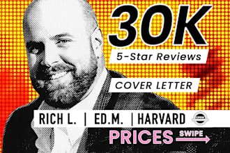 write your professional cover letter from scratch