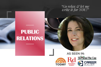 be your public relations PR and marketing consultant to get you noticed