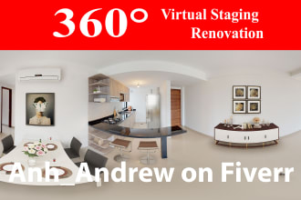 do 360 degree virtual staging and renovation