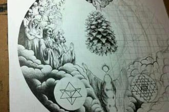 draw up your perfect tattoo design or anything you need