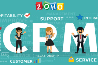 build zoho crm, creator, campaigns for your business