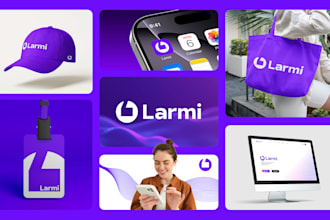 design a professional logo and brand style guide