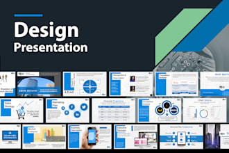 design modern and professional PPT presentation