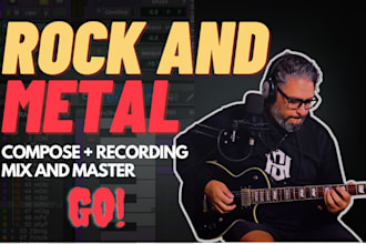 compose mix and mastering your metal, rock or videogame song