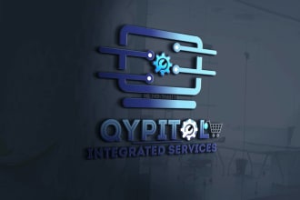 design 3d logo, business card or stationery