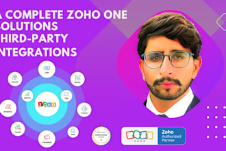 do anything in zoho CRM, zoho books, and zoho creator