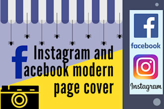 design instagram,  facebook page, podcast cover art