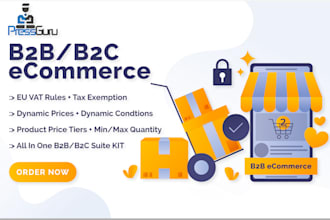setup b2b and eu vat for woocommerce website